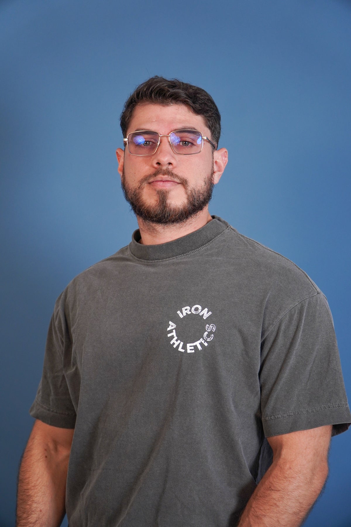 Camiseta oversized masculina Iron Jaguar preta Iron Savage - look