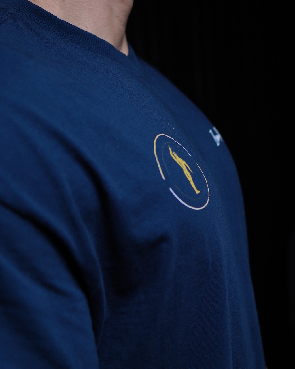 Camiseta Oversized Azul Marinho Felipi Fernandes