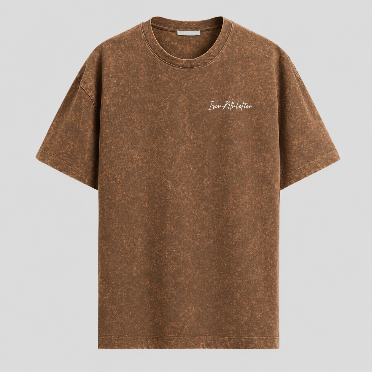 Camiseta Oversized Basic Marrom Estonada