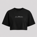 Cropped Iron Athletics Preto Oversized