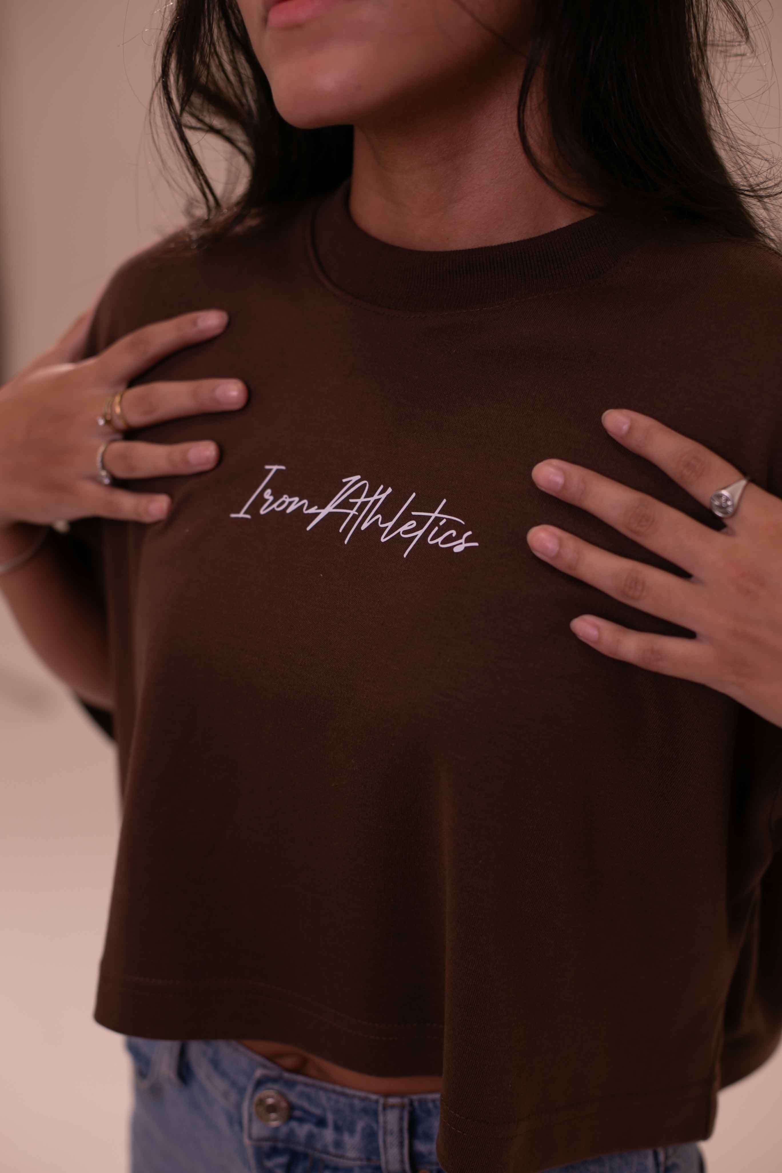 Cropped Basic Marrom