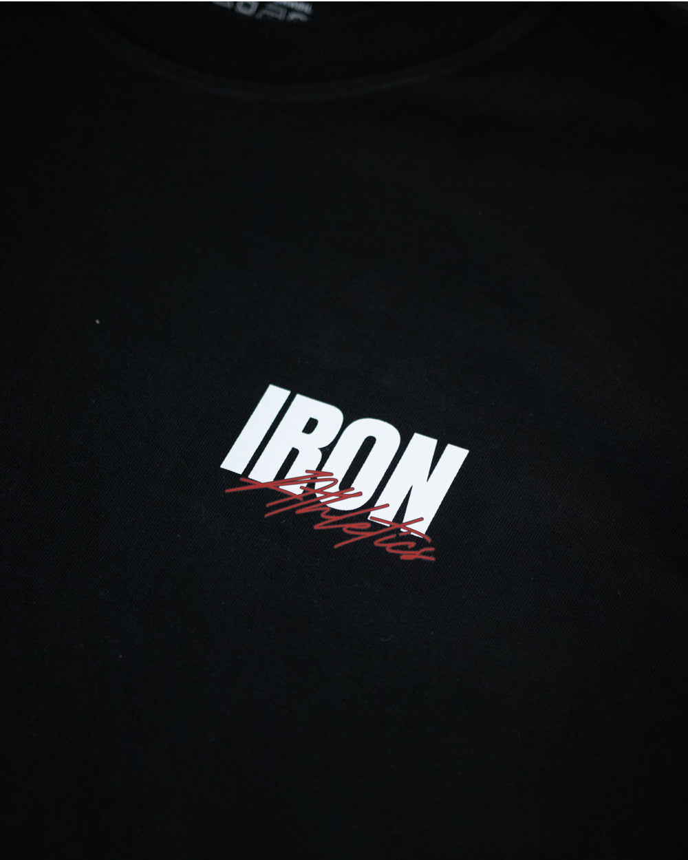 Camiseta Oversized Premium Preta Iron Athletics