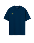 Camiseta Oversized Azul Marinho Felipi Fernandes